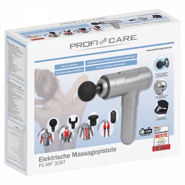 Masażer pistoletowy wibracyjny ProfiCare PC-MP 3087