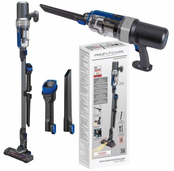 Bezprzewodowy odkurzacz pionowy ProfiCare PC-BS 3085 A