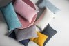 Alaska Pink Shiny Decorative Pillow 50x30
