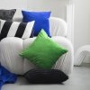 Stripes Black and White Decorative Pillow 50x30