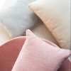 Alaska Pink Shiny Decorative Pillow 50x30