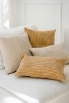 Cord Slim Cream Decorative Pillow 45x45
