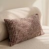 Teli Red Decorative Pillow 50x30