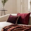 Touch decorative cushion burgundy 60x40 MOODI