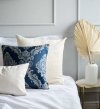 Velvet Cream Decorative Pillow 50x30