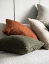 Cozy biała poduszka dekoracyjna 50x50