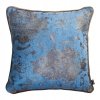 Blue Decorative Pillow Set Touch+Gold