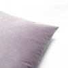 Velvet jasno fioletowa poduszka dekoracyjna 45x45