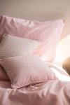 Różowa poduszka dekoracyjna pepitka 45x45