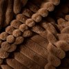 Brązowy Zestaw do sypialni Bunny 2 poduszki + narzuta
