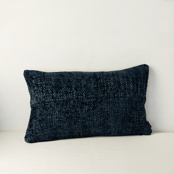 Dunkelblaues Dekokissen Coco 50x30 ZERO WASTE ZW063