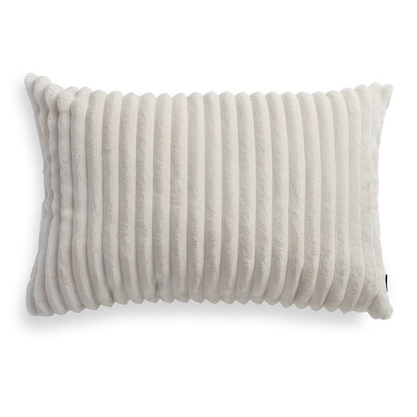 Dekoratives Kissen in Creme, 60x40 cm, Colet.