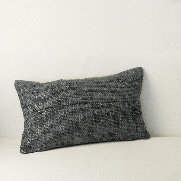 Graues Dekokissen 30x50 ZERO WASTE ZW014