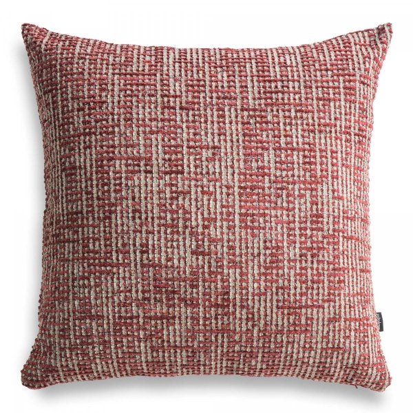 Teli großes rotes dekoratives Kissen 50x50