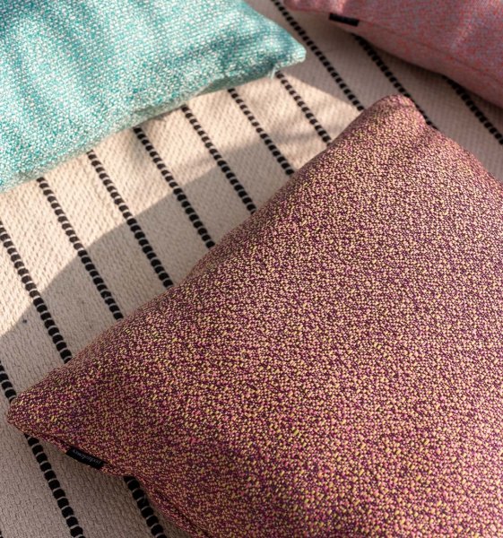 Purple Barbados Garden Pillow 45x45