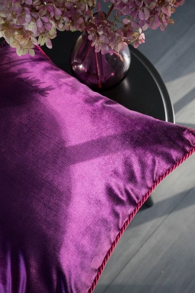 Purple Glamour Decorative Pillow