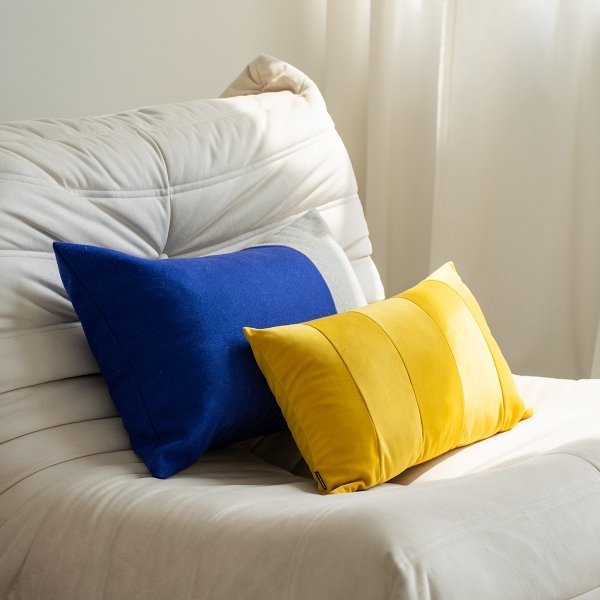 Honey-Graphite Pillow Set Coco+Bergen+Stone