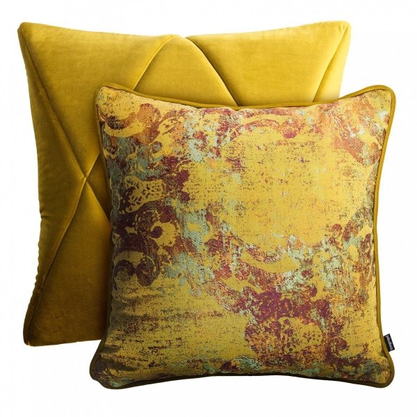 Gold Decorative Pillow Set Touch+Gold