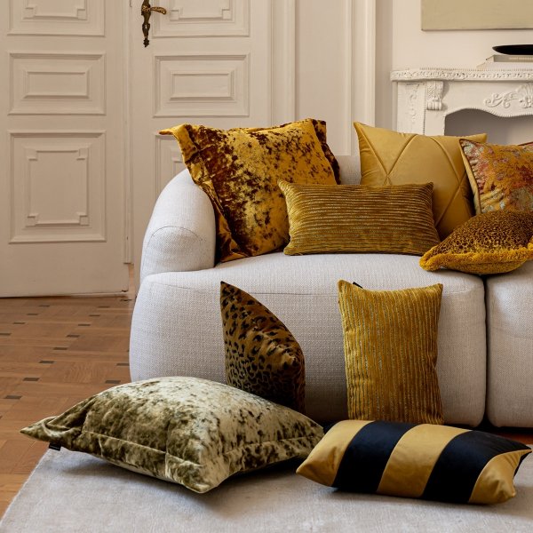 Nuance Yellow Decorative Cushion 50x30