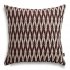 Nava Weinrotes Dekokissen 45x45