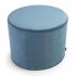 Blue velvet pouf 45x35