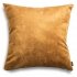 Glossy złota poduszka dekoracyjna 45x45