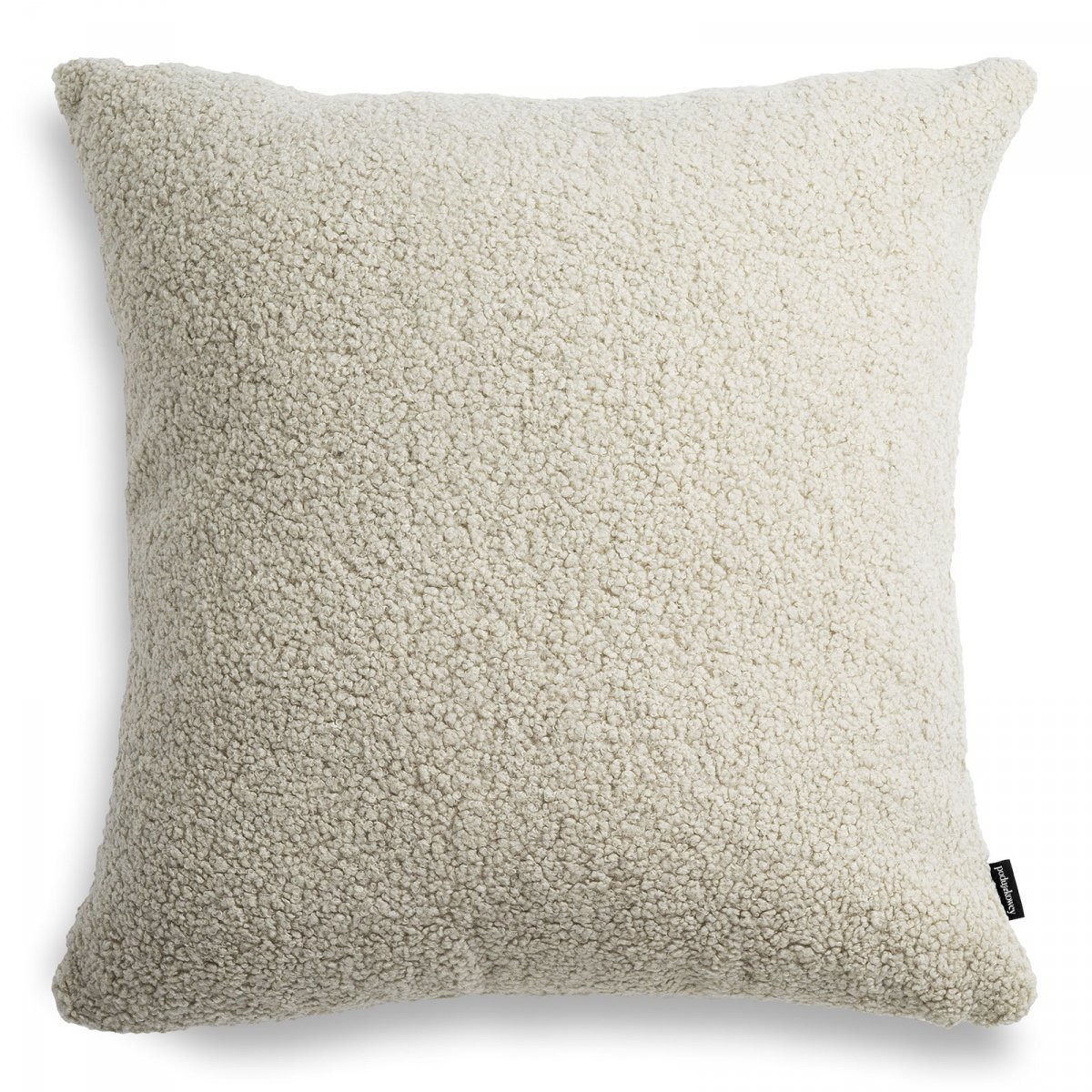 Cozy Großes Beiges Dekokissen Boucle 50x50