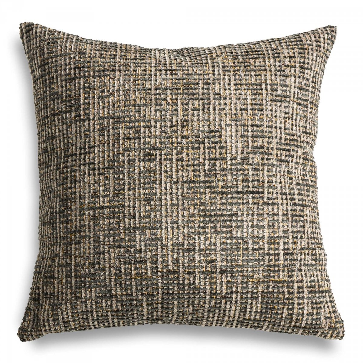 Teli Large Brown Decorative Pillow 50x50