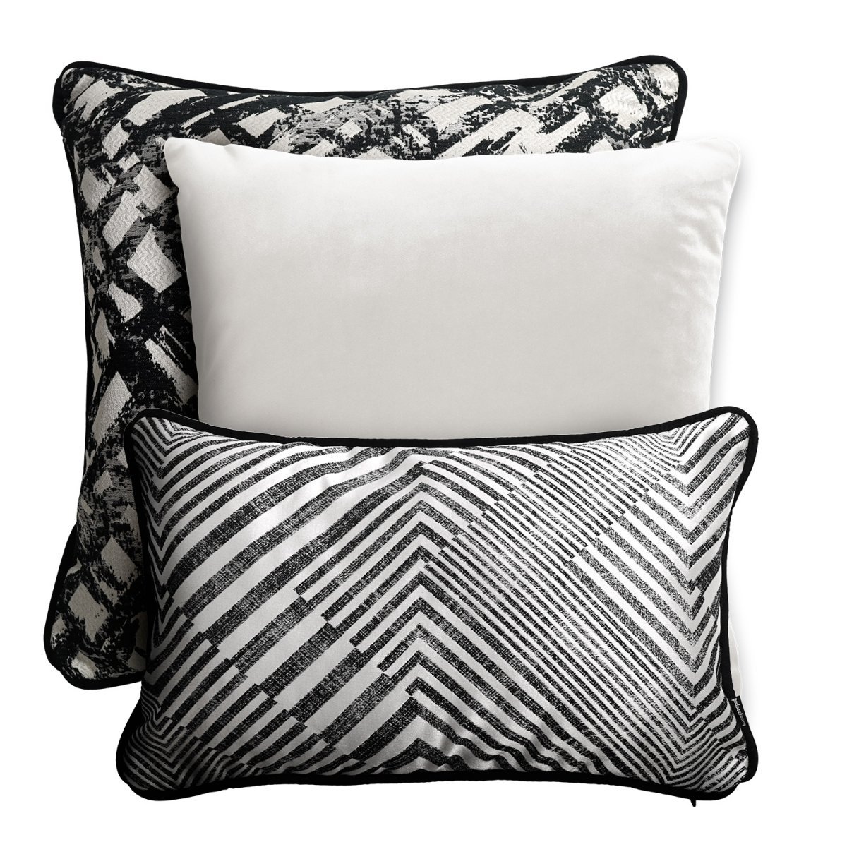 Pearl Decorative Pillow Set Glam