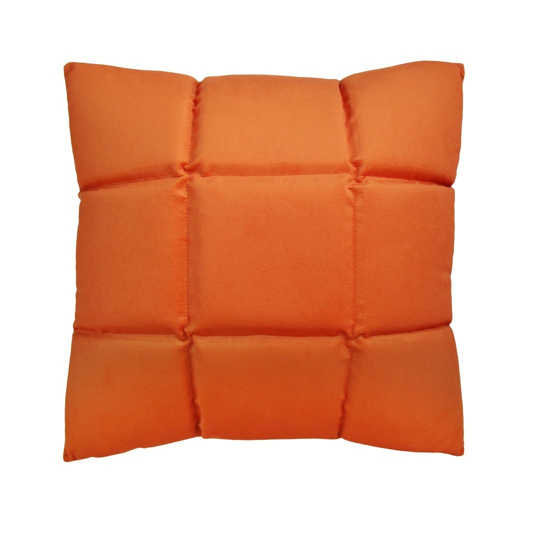 Trix duża poduszka dekoracyjna 50x50 cm. pomarańczowa MOODI
