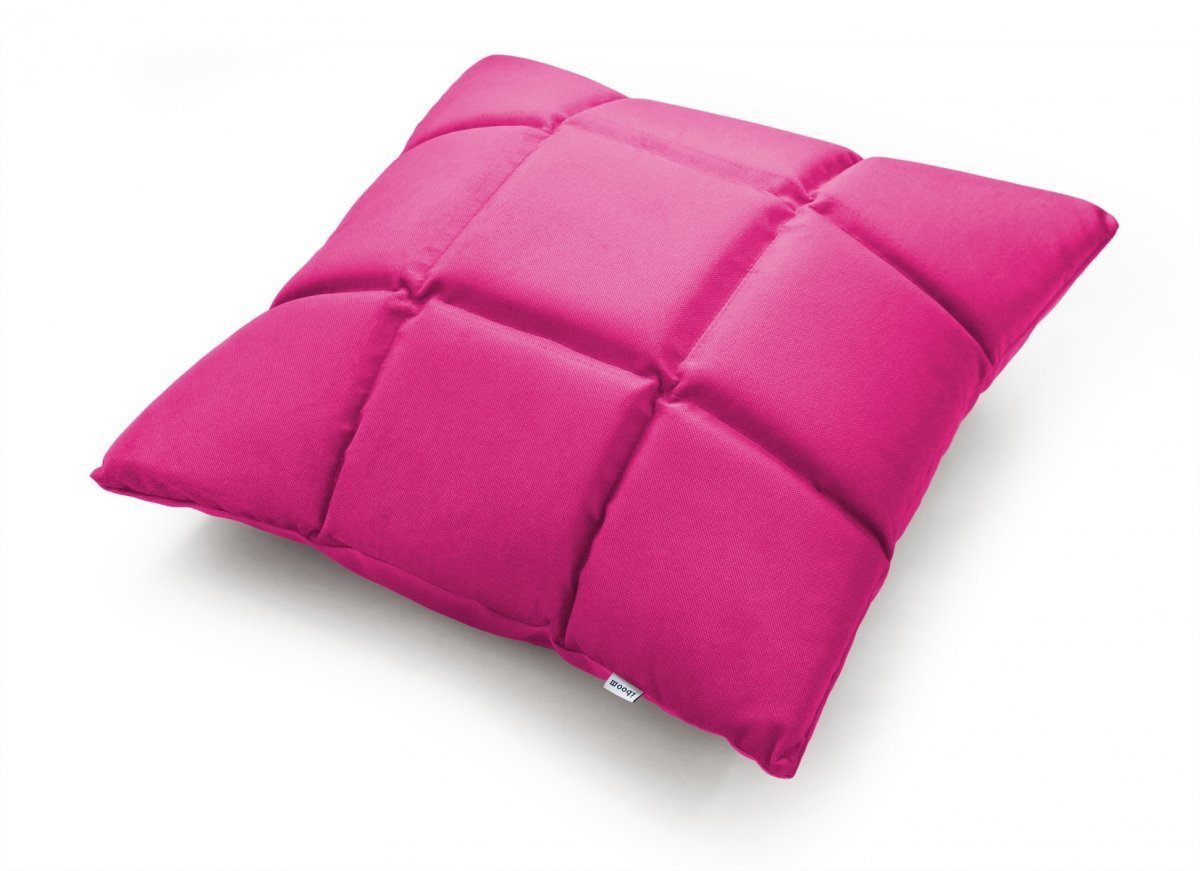 Trix duża poduszka dekoracyjna 50x50 cm. różowa MOODI