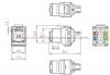 FIBRAIN DATA Quick UTP keystone RJ45 Kat. 6+ beznarzędziowy