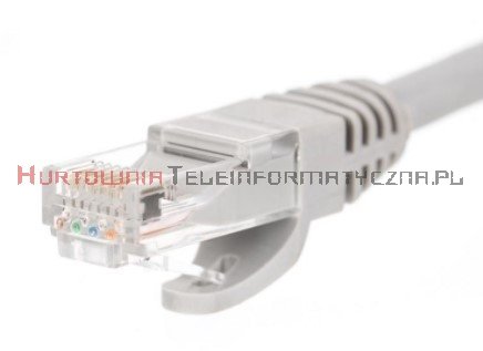 UTP Patch cord 10,0 m. Kat.5e szary