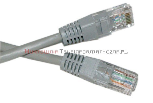 UTP Patch cord 10,0 m. Kat.6 szary