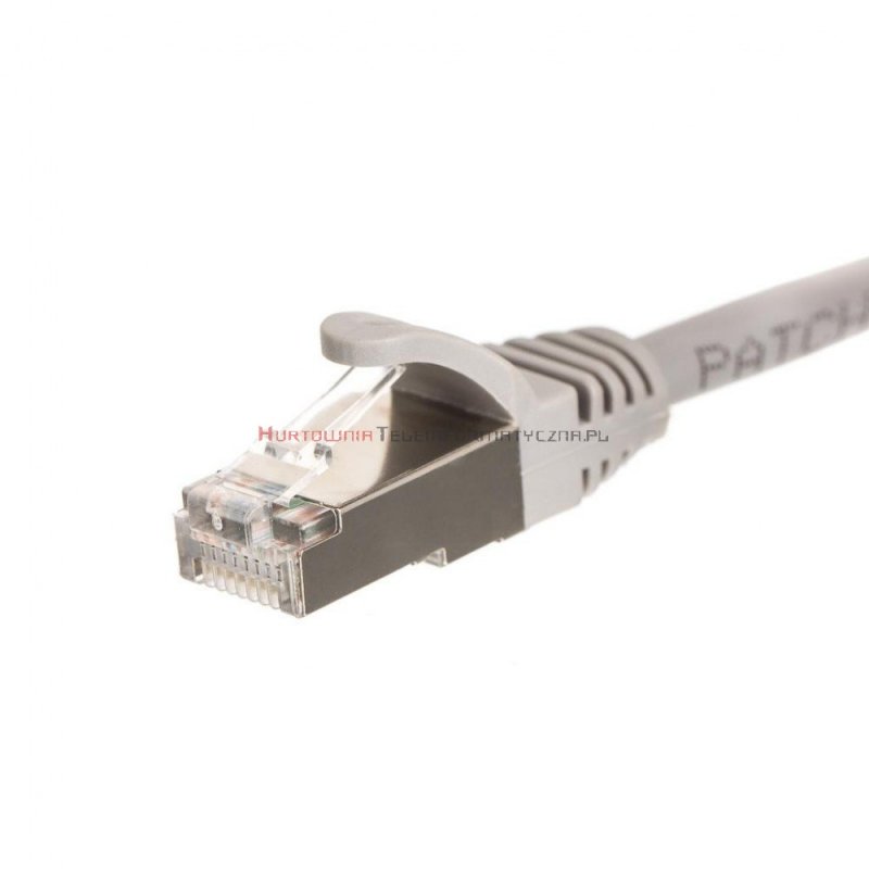 FTP Patch cord 10,0 m. Kat.5e szary