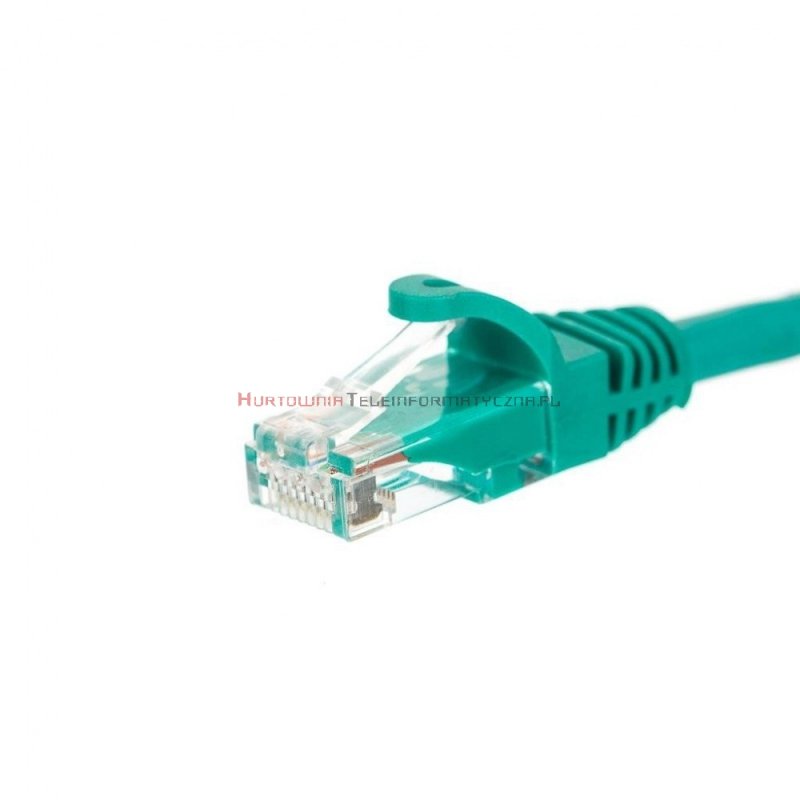 UTP Patch cord 0,25 m. Kat.6 zielony
