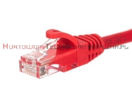 UTP Patch cord 5,0 m. Kat.6 czerwony