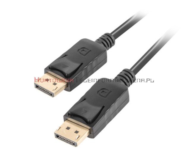 Lanberg kabel DisplayPort (M) - DisplayPort (M) V1.2, 1m