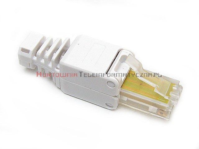 Wtyk RJ45 8p8c kat. 5e UTP drut, beznarzędziowy