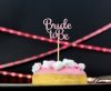Pikery do babeczek BRIDE TO BE – Różowe Złoto Brokat – 12 sztuk | Wieczór Panieński | GoDan