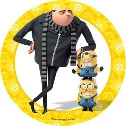 Modecor - opłatek na tort Gru i Minionki