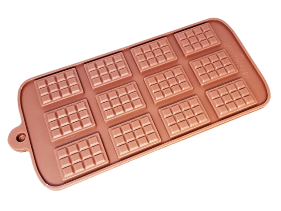 Forma silikonowa do MINI TABLICZEK CZEKOLADY - foremka do pralin 1szt