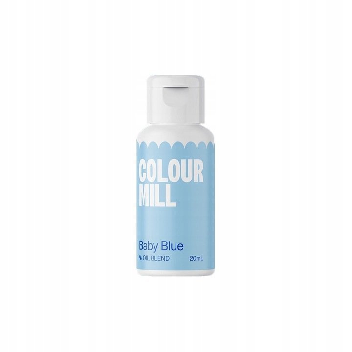 Barwnik olejowy do mas tłustych Colour Mill 20ml BABY BLUE błękitny