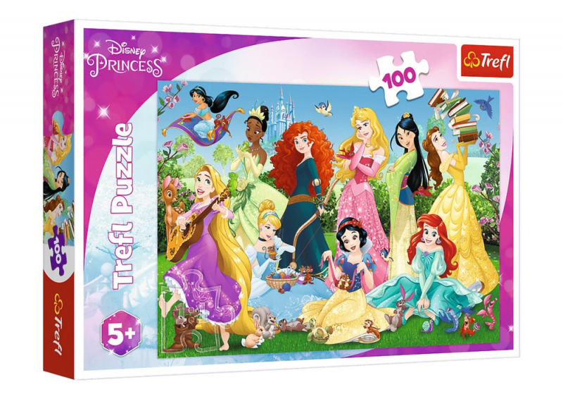 Puzzle - 100 - Czarujące Księżniczki - Disney Princess Trefl  16417