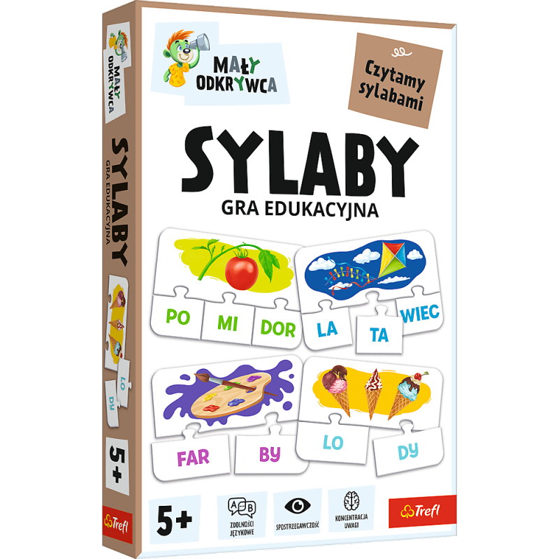 GRA - Sylaby / Mały Odkrywca Trefl 02813