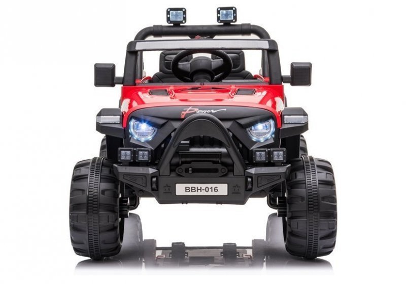Auto na Akumulator BBH-016 Czerwony