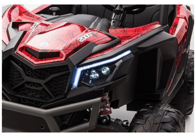 Auto na Akumulator  Buggy UTV-MX Czerwony Spider Lakier MP4