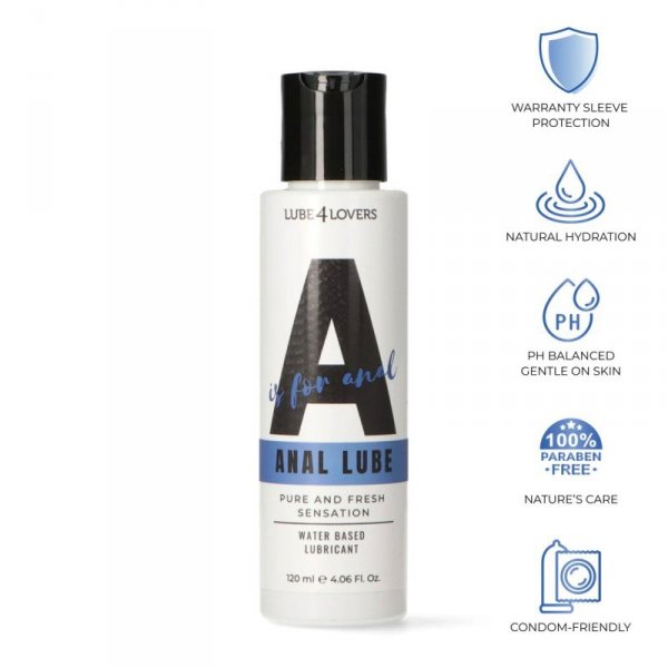 A is for Anal Lube – Anal Lubricant 120 ml