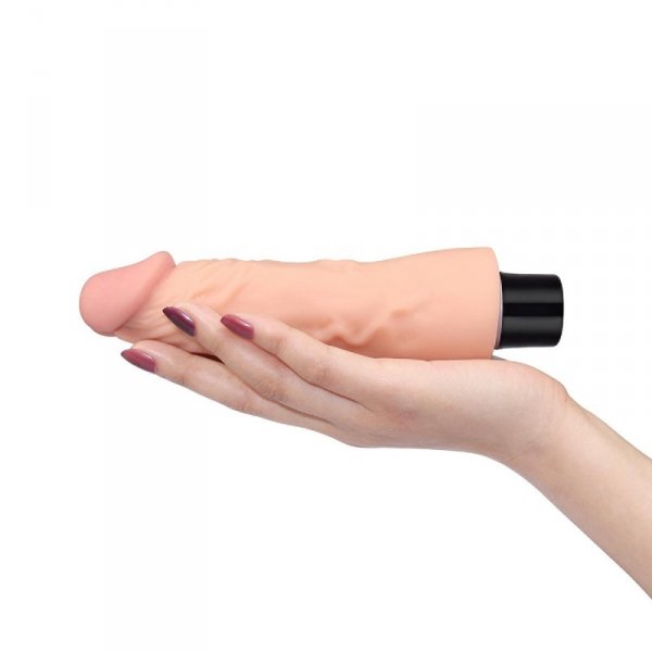 7&quot;&quot; REAL SOFTEE Vibrating Dildo