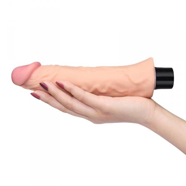 8&quot;&quot; REAL SOFTEE Vibrating Dildo